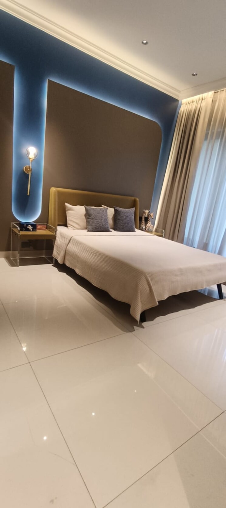 Bedroom, kumar-magna-city 2 Bedroom 757 Sq.Ft. Apartment In Manjri Budruk Pune 8989076