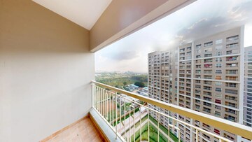 Balcony in 2 BHK Apartment at Sobha Dream Gardens, Thanisandra Main Road – for Sale