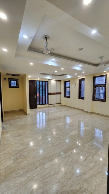 Living Room in 3 BHK Builder Floor at Patel Nagar – for Rent