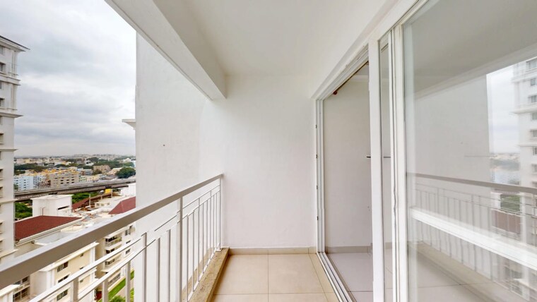 Balcony, puravankara-purva-westend 3 Bedroom 1512 Sq.Ft. Apartment In Kudlu Gate Bangalore 8989171