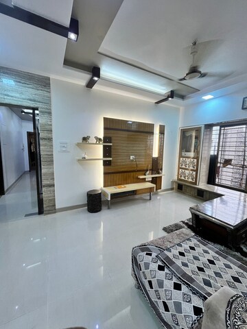 Living Room in 3 BHK Apartment at Raheja Tipco Heights, Malad East – for Rent
