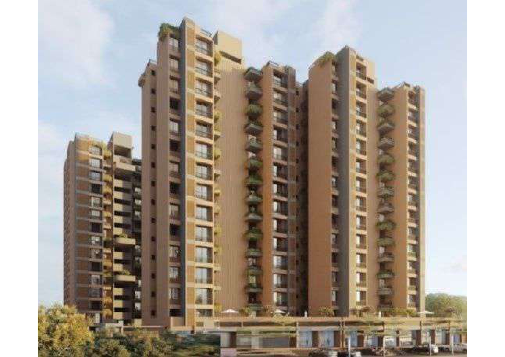 3 BHK + Pooja Room,Study Room Apartment For Sale in Binori Ashiyana