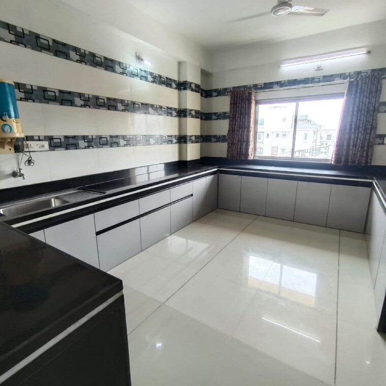 Kitchen, alchemy-samsara 3 Bedroom 1700 Sq.Ft. Apartment In Tp 13 Vadodara 8989275