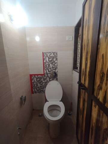 Bathroom in 1 BHK Apartment at Sanghvi Hills, Ghodbunder Road – for Rent