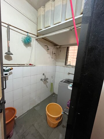 Bathroom in 1 BHK Apartment at Popular Colony Apartment, Warje – for Rent