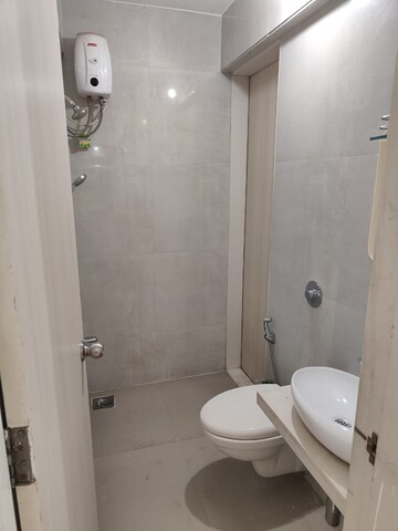 Bathroom in 2 BHK Apartment at Vihang Vermont, Ghodbunder Road – for Rent