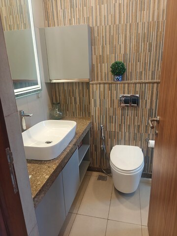 Attached Bathroom in 3 BHK Apartment at Shapoorji Pallonji Vicinia, Powai – for Rent