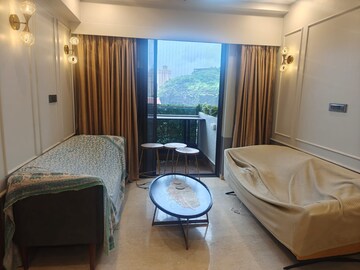 Living Room in 3 BHK Apartment at Shapoorji Pallonji Vicinia, Powai – for Rent