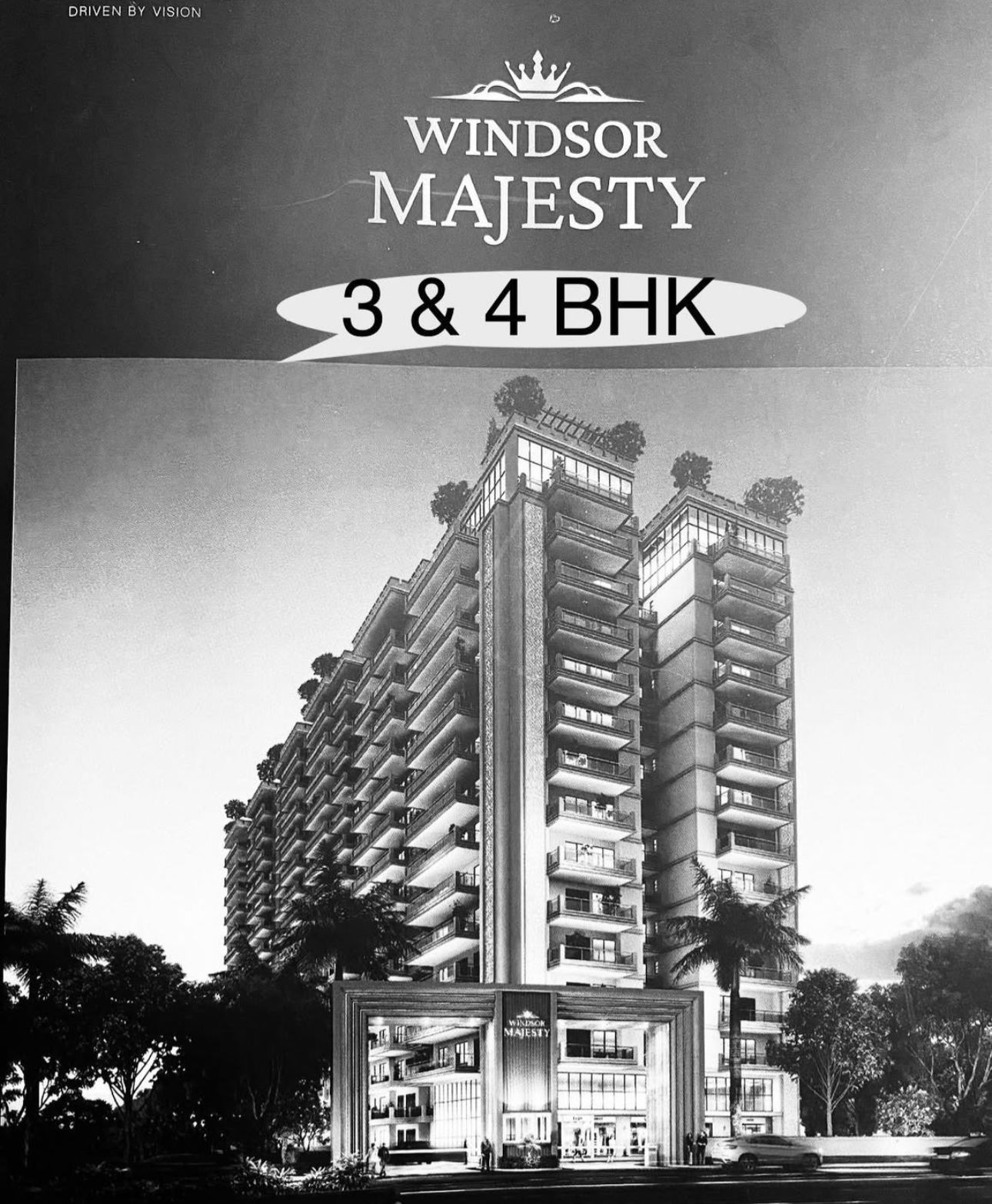 4 BHK Apartment For Sale in Windsor Majesty