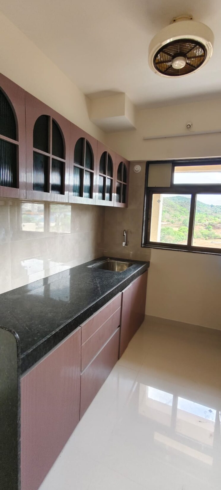 Kitchen, km-horizon-exotica 1 Bedroom 386 Sq.Ft. Apartment In Haware City Thane 8989444