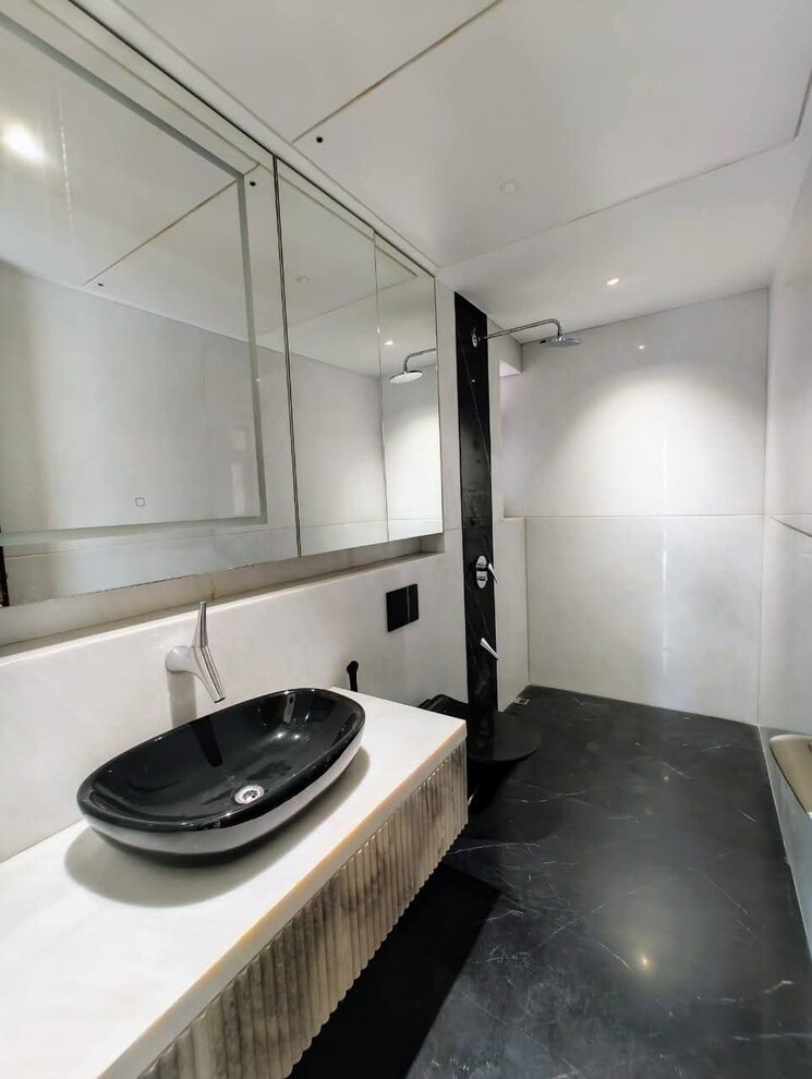 Bathroom, one-meraki 3 Bedroom 1560 Sq.Ft. Apartment In Chembur Mumbai 8989447