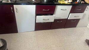 Kitchen in 1 BHK Apartment at Lunkad Akash Towers, Pimple Nilakh – for Sale