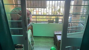 Balcony in 1 BHK Apartment at Lunkad Akash Towers, Pimple Nilakh – for Sale