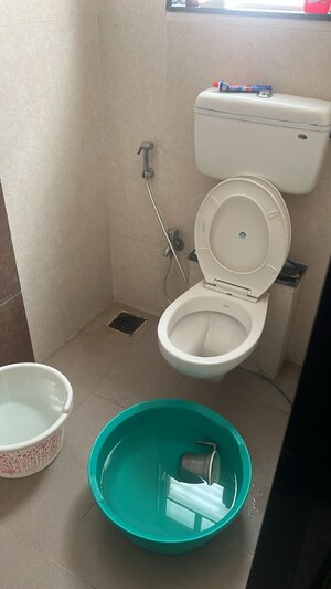 Bathroom in 1 BHK Apartment at Lunkad Akash Towers, Pimple Nilakh – for Sale