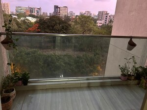 Balcony in 2 BHK Apartment at Sheth Vasant Oasis, Andheri East – for Sale