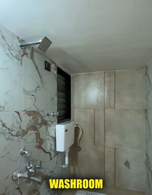 Bathroom in 1 BHK Apartment at Realtech Dhananjay Heights, Nalasopara West – for Sale