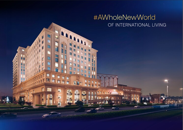 Exterior View, omaxe-world-street Commercial Shop 200 Sq.Ft. In Sector 79 Faridabad 8989587