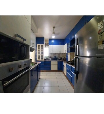 Kitchen in 2.5 BHK Builder Floor at IRS Society, Indrapuram – for Rent