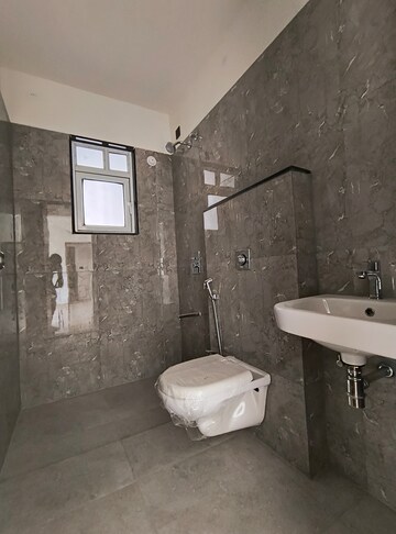 Bathroom in 2 BHK Apartment at VTP Beaumonde, Kharadi – for Rent