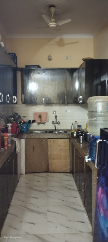 Kitchen in 2 BHK Builder Floor at Ansal Palam Triangle, Palam Vihar Extension – for Rent