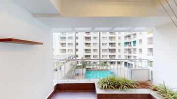 Balcony in 3 BHK Apartment at Mana Uber Verdant, Sarjapur Road – for Sale