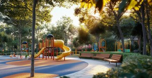 Swimming Pool in 3 BHK Apartment at Signature Global Cloverdale, Sector 71 – for Sale