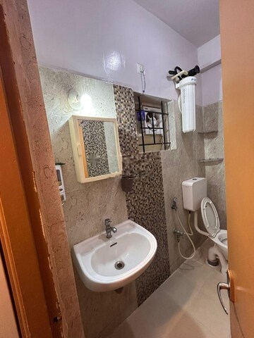 Bathroom in 2 BHK Apartment at Mahaveer Orchids, Hosa Road – for Rent