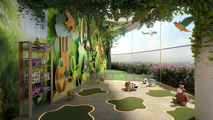 Garden, jaydeep-la-residency 3 Bedroom 996 Sq.Ft. Apartment In Kolshet Thane 8974883