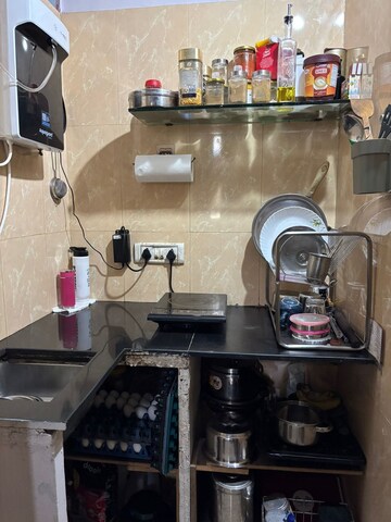 Kitchen in 1 RK Apartment at Bandra West – for Rent