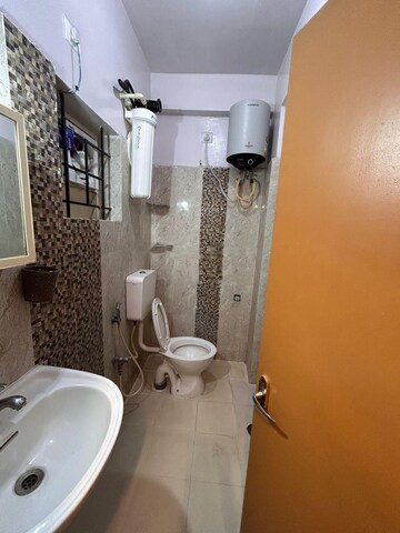 Bathroom in 2 BHK Apartment at Mahaveer Orchids, Hosa Road – for Rent