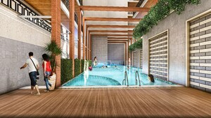 Swimming Pool in 3 BHK Apartment at SG Vista, Raj Nagar Extension – for Sale