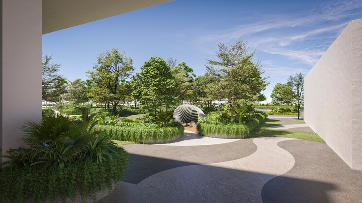 Garden, luxora-crystal-antara 2 Bedroom 787 Sq.Ft. Apartment In Manpada Thane 8990063