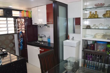Kitchen in 2 BHK Apartment at Omkar Raga, Chembur – for Rent