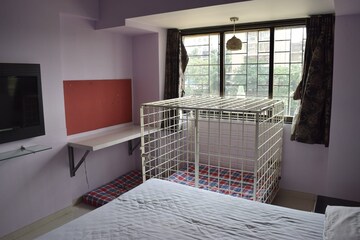 Balcony in 2 BHK Apartment at Omkar Raga, Chembur – for Rent