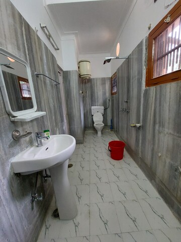 Bathroom in 1 BHK Independent House at Sector 8 – for Rent