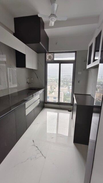 Kitchen in 1 BHK Apartment at Mansarovar Pearl Gardens, Vasai West – for Rent