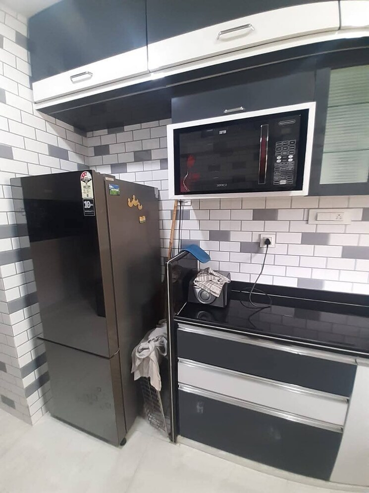 Kitchen, gami-eva 2 Bedroom 1268 Sq.Ft. Apartment In Ghansoli Navi Mumbai 8990299