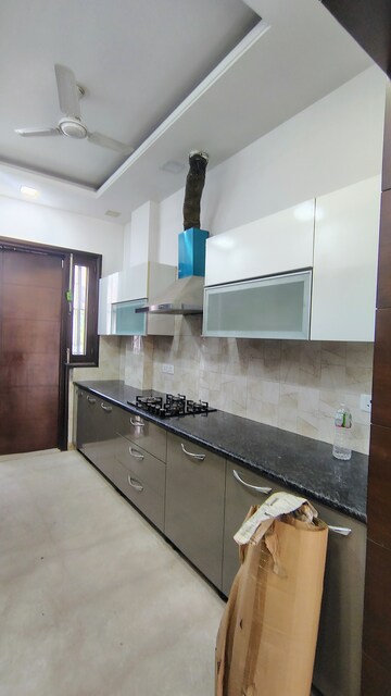 Kitchen in 3.5 BHK Builder Floor at DLF Atria, Dlf Phase ii – for Rent