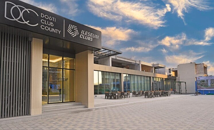 Exterior View, dosti-west-county 3 Bedroom 1275 Sq.Ft. Apartment In Balkum Pada Thane 8990397