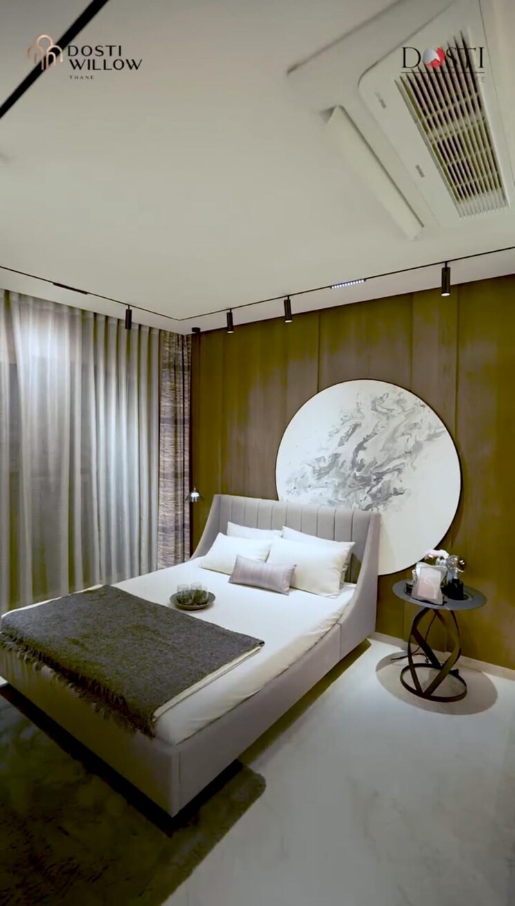 Bedroom, dosti-west-county 3 Bedroom 1275 Sq.Ft. Apartment In Balkum Pada Thane 8990397