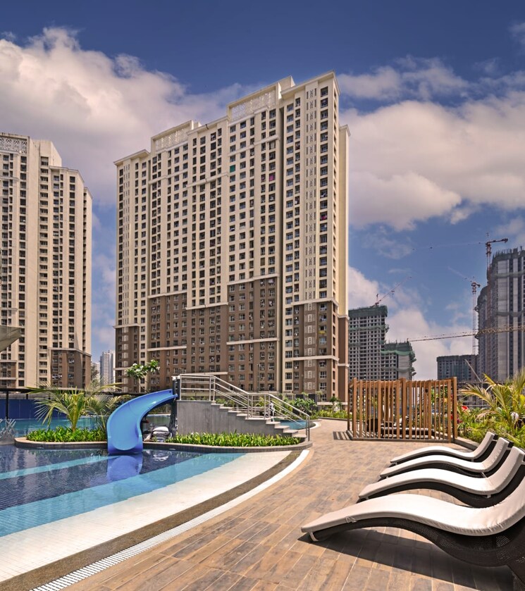 Exterior View, dosti-west-county 3 Bedroom 1275 Sq.Ft. Apartment In Balkum Pada Thane 8990397