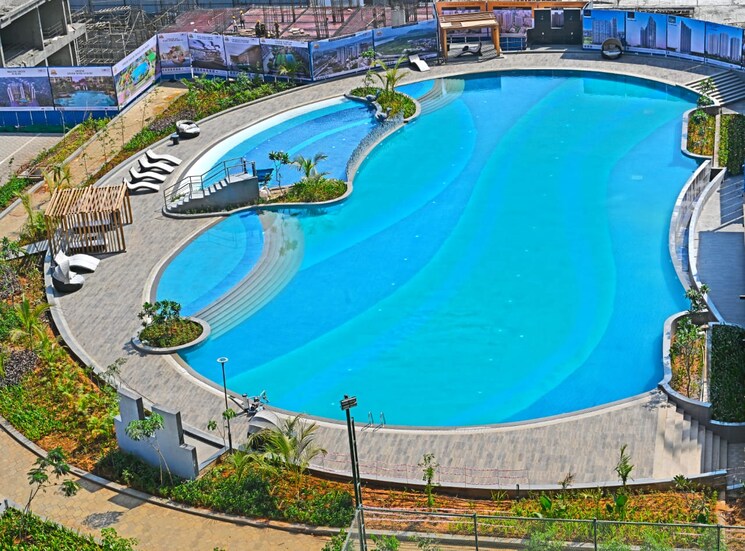 Exterior View, dosti-west-county 3 Bedroom 1275 Sq.Ft. Apartment In Balkum Pada Thane 8990397