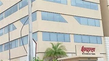  Office Space – Exterior View View at Indraprasth Corporate, Prahlad Nagar - for Rent