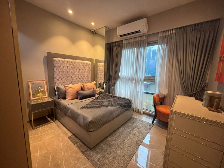 Master Bedroom, shapoorji-pallonji-sarova 3 Bedroom 1076 Sq.Ft. Apartment In Kandivali East Mumbai 8990544