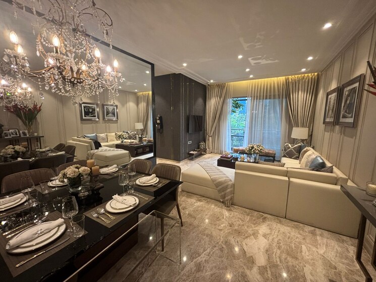 Living Room, shapoorji-pallonji-sarova 3 Bedroom 1076 Sq.Ft. Apartment In Kandivali East Mumbai 8990544