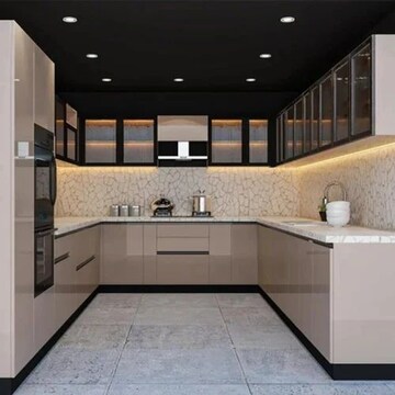 Kitchen in 2 BHK Builder Floor at Vasant Vihar – for Rent