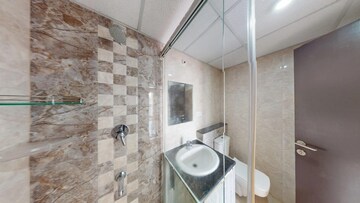 Bathroom in 3 BHK Apartment at Salarpuria Sattva East Crest, Old Madras Road – for Sale