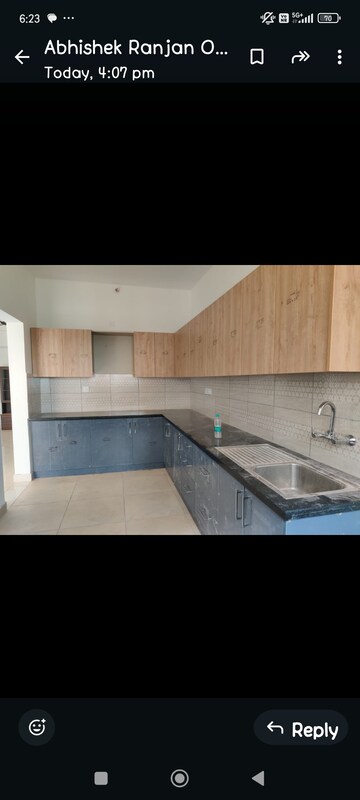 Kitchen in 3 BHK Apartment at Prestige Finsbury Park Hyde, Bagaluru – for Rent