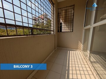 Balcony in 3 BHK Apartment at Puravankara Purva Heights, Bilekahalli – for Sale