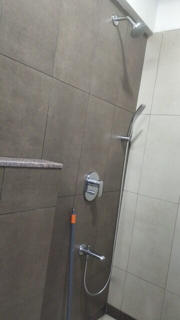 Bathroom in 2 BHK Apartment at Shapoorji Pallonji Vicinia, Powai – for Rent
